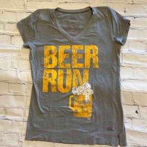 Raw Threads beer run t-shirt